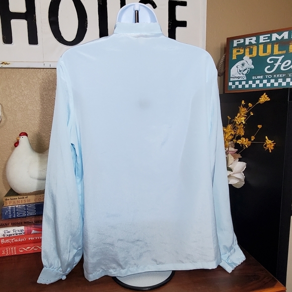 Vintage Daffodil Hand Embroidered Blouse XL - Picture 2 of 6